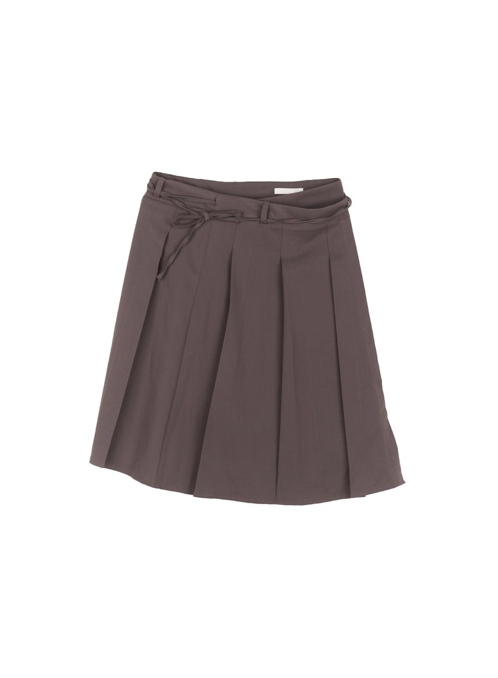 Wrap Pleated Midi Skirt CF518
